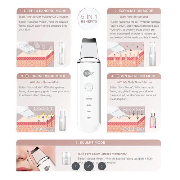 Skin Inc. Deepcare Flash Facial Spatula - Picture 5 of 13